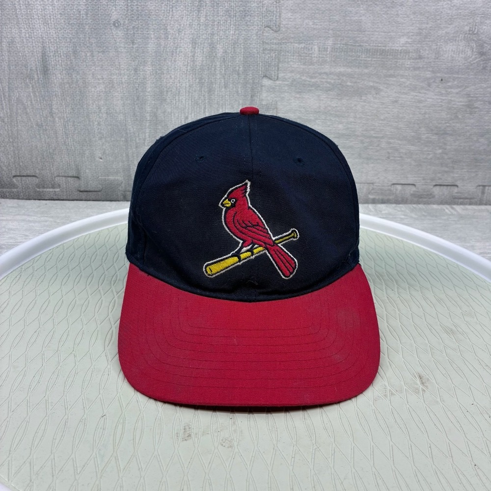 Vintage St. Louis Cardinals Hat‎ Cap Snapback Blue Red MLB Baseball Embroidered